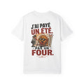 T-Shirt — "J'ai payé un été, pas un four" Vintage Sun Summer Graphic Tee