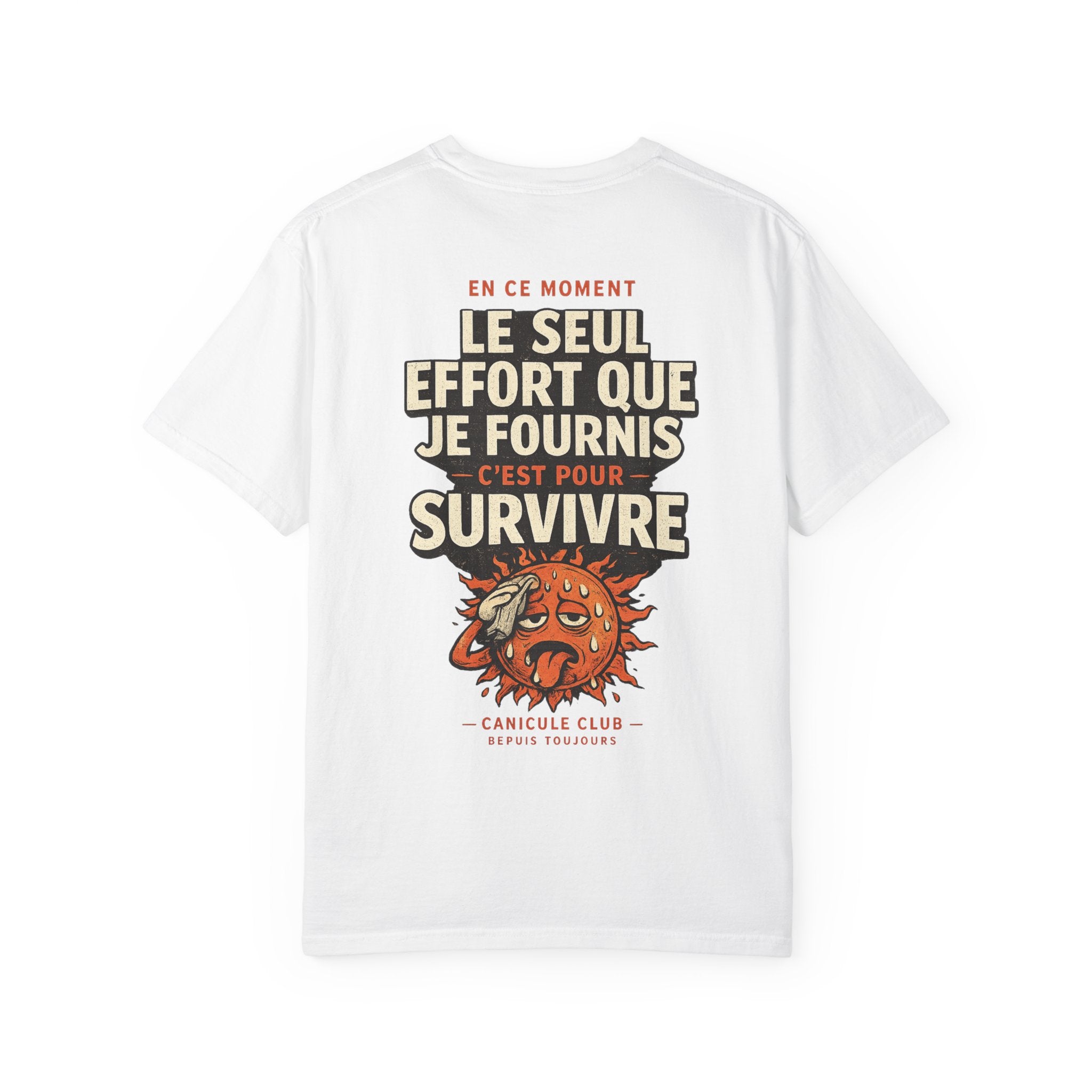 Le seul effort que je fournis – T-shirt Oversize | SD